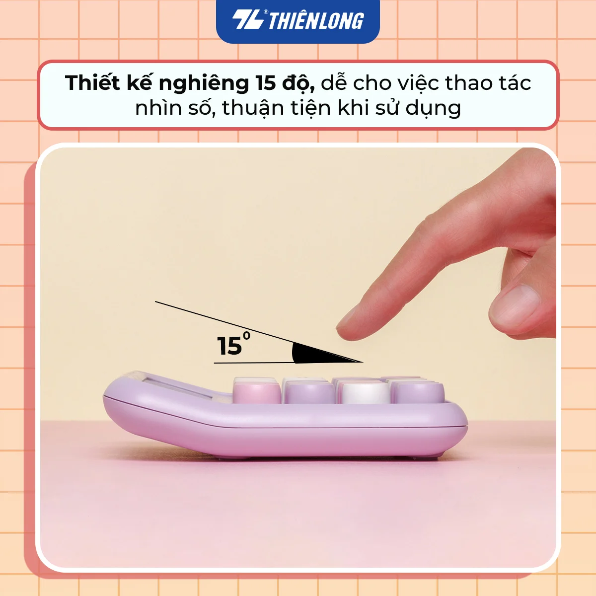 Máy tính văn phòng Thiên Long Flexio CAL-011